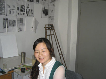 Wu Xiaojuan  邬孝娟  -  portrait  -  chinesenewart